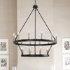 Silva Modern Industrial LED Chandelier Living Room