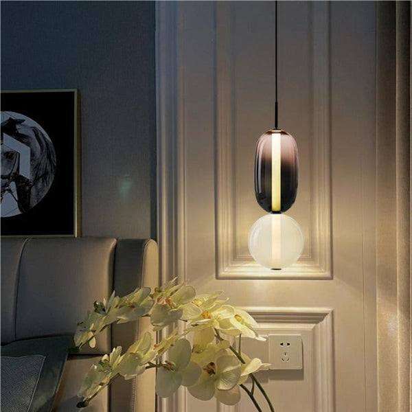 Aira Pendant LightCandied Glass