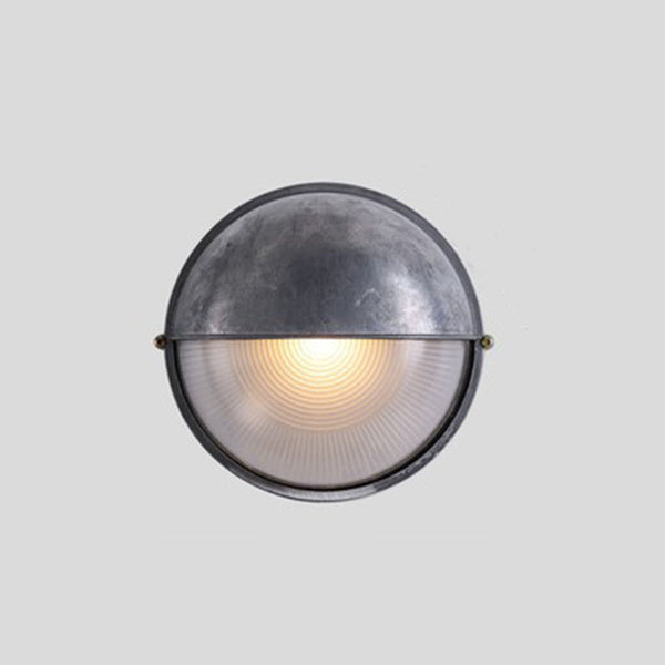 Ray Modern Round/Ellipse Outdoor Waterproof Wall Lamp, 2 Colors