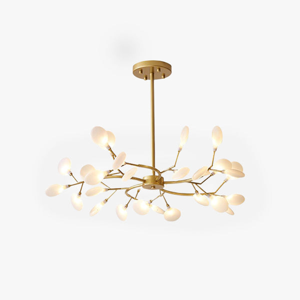 Olivia Unique Branch Firefly Art Deco Chandelier Living Room