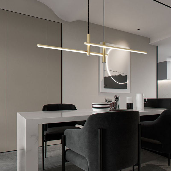 Arisha Pendant Light Modern Linear Dining Room
