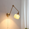 Arisha Wall Lamp Modern Drum Ceramics Adjustable