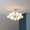 Aria Multicolored Flower Branch Chandelier Living Room