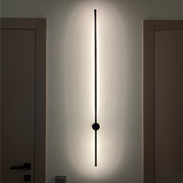 Arisha Minimalist Rotatable Linear LED Outdoor Wall LampCorridor Garden