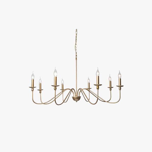 Silva Retro Vintage Candle Chandelier