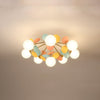 Aria Multicolored Flower Branch Chandelier Living Room