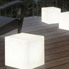 Ray Minimalist Square Acrylic Outdoor Ground Lamp