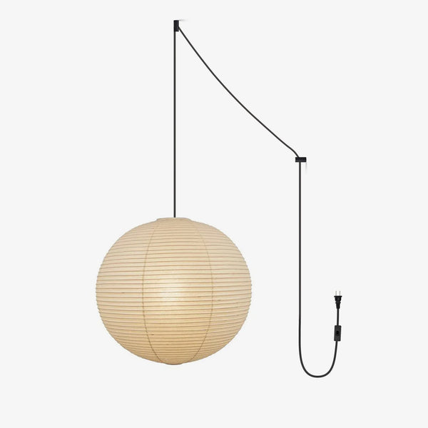 Ritta Pendant Swag Light Mulberry Silk