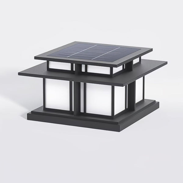 Ray Pillar Solar /HardWire Outdoor Light