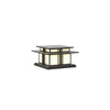 Ray Pillar Solar /HardWire Outdoor Light