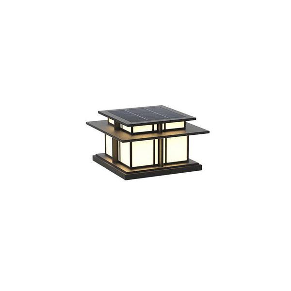Ray Pillar Solar /HardWire Outdoor Light