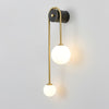 Valentina Brass Arc Wall Light