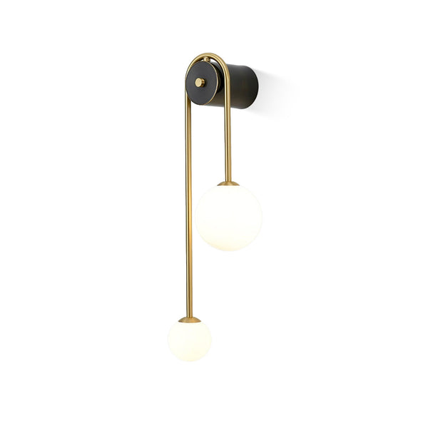 Valentina Brass Arc Wall Light