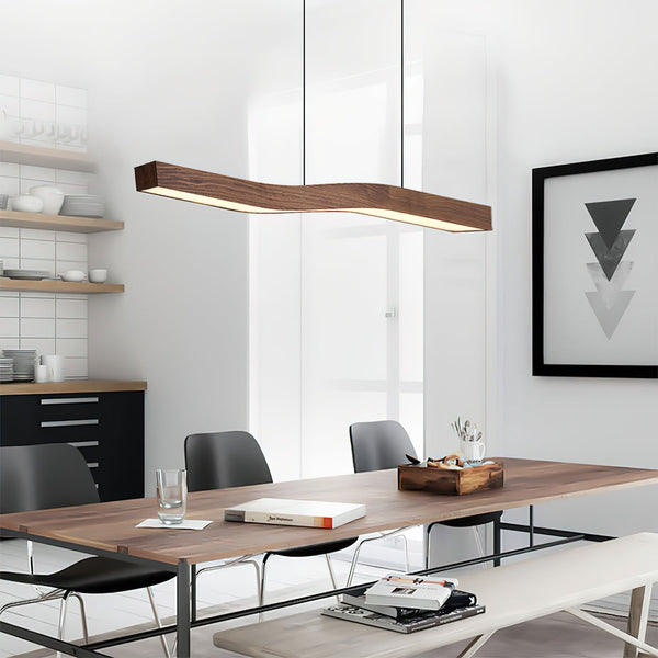 Muto Nordic Pendant Light Wood Living Room/Bedroom/Dining Room