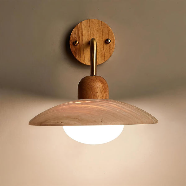 Aria Wall Lamp VintageTravertine