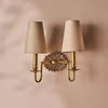 Silva Floral Backplate Wall Lamp