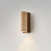 Ritta NaturalTravertine Wall Lamp