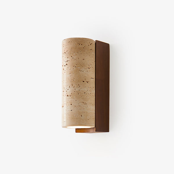 Ritta NaturalTravertine Wall Lamp