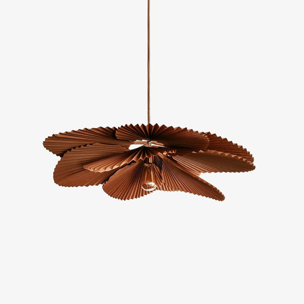 RittaFolded Leaf Lotus Livingroom Pendant Lamp Paper