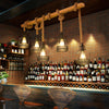 Epoch Hemp Rope Industrial Grenade Chandelier