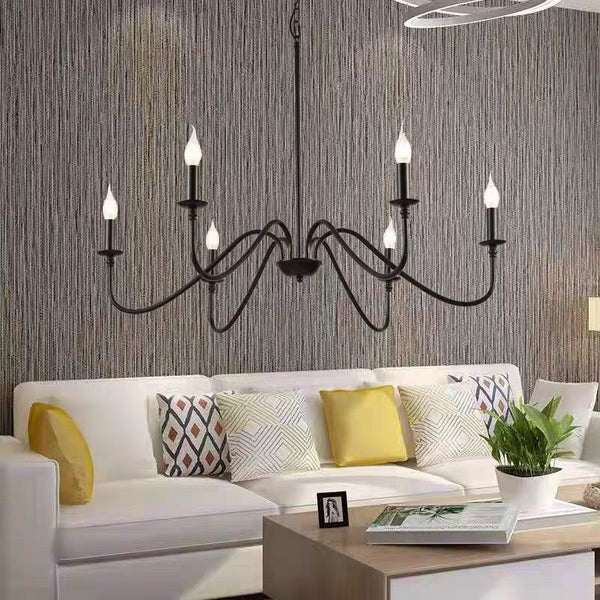Silva Retro Vintage Candle Chandelier