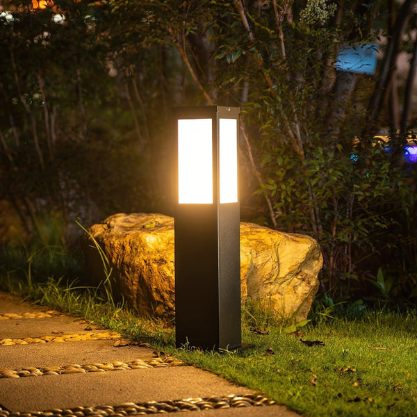 Ray Bollard Solar Outdoor Light