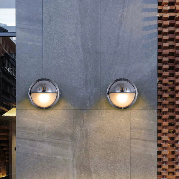 Ray Wall Lamp Geometric Modern Glass Outdoor