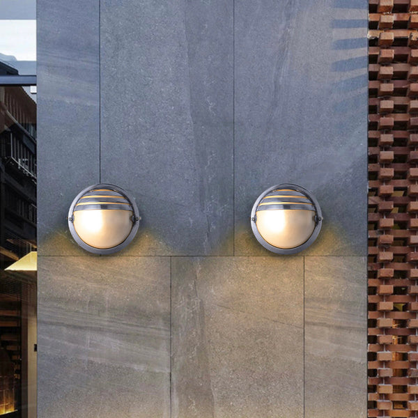 Ray Wall Lamp Geometric Modern Glass Outdoor