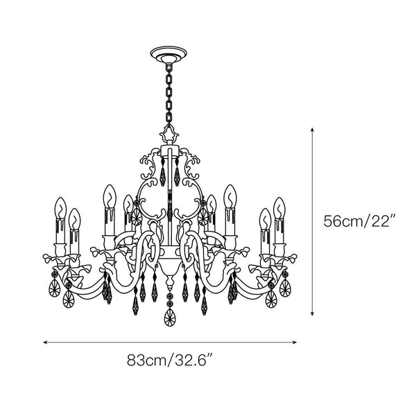 Silva Luxurious Crystal Chandeliers