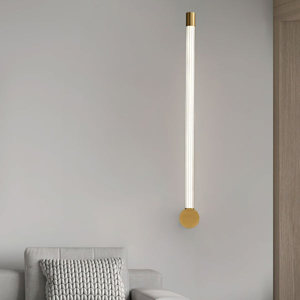 Arisha Linear LED Wall Light Gold
