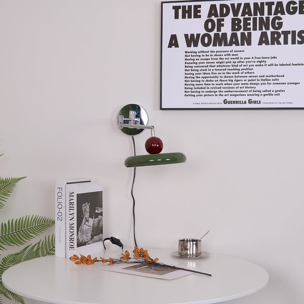 AiraPlug-in Wall Lamp Green/Beige