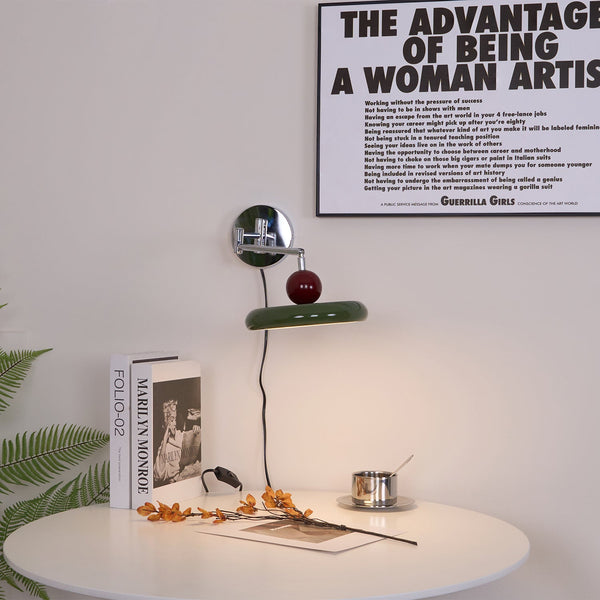 AiraPlug-in Wall Lamp Green/Beige