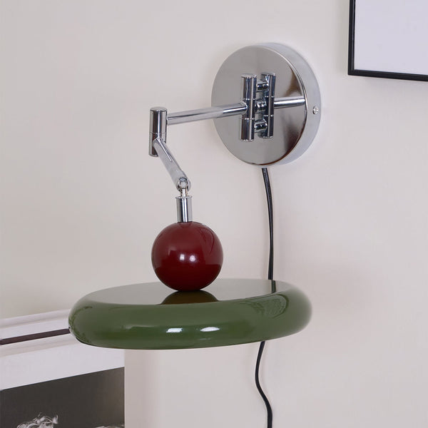 AiraPlug-in Wall Lamp Green/Beige