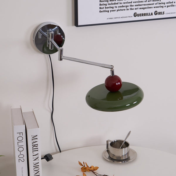 AiraPlug-in Wall Lamp Green/Beige