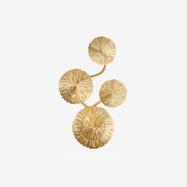 Kristy Lotus Leaf Wall Sconce