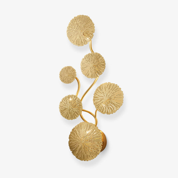 Kristy Lotus Leaf Wall Sconce