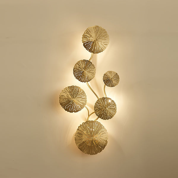 Kristy Lotus Leaf Wall Sconce