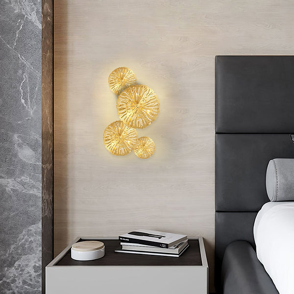 Kristy Lotus Leaf Wall Sconce