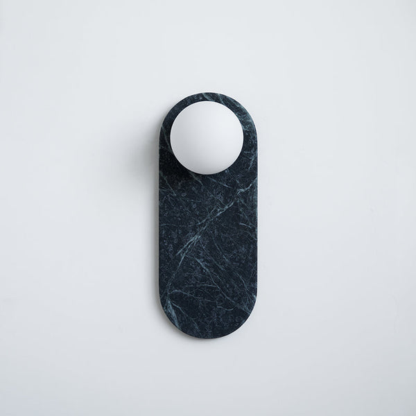 Avi Oval Wall LampMarble