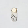 Avi Oval Wall LampMarble
