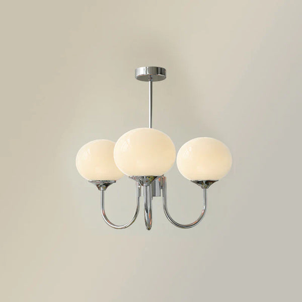 Aria Retro Art Deco Globe Chandelier