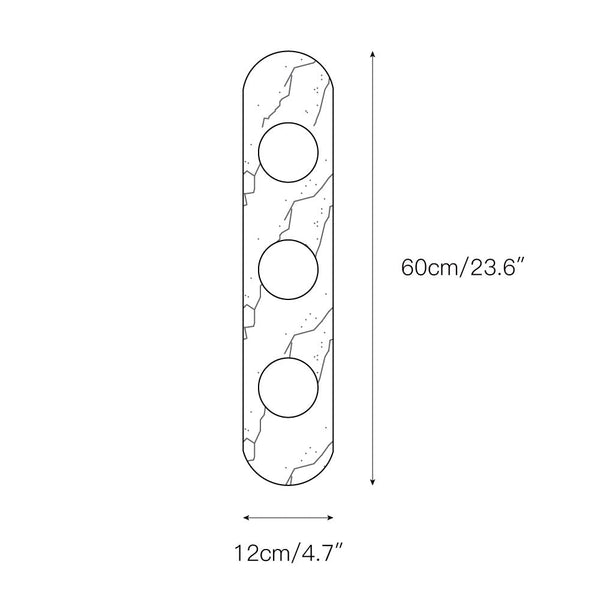 Avi Marble Wall Lamp