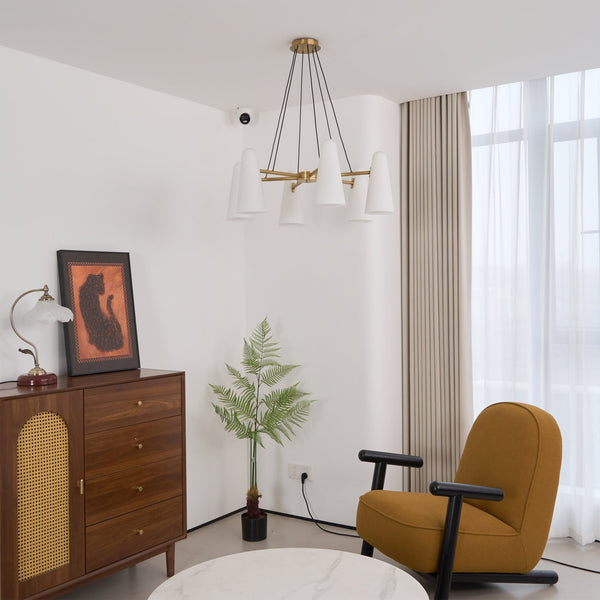 Artemis Chandelier Cone-Shaped