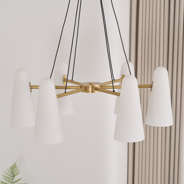 Artemis Chandelier Cone-Shaped