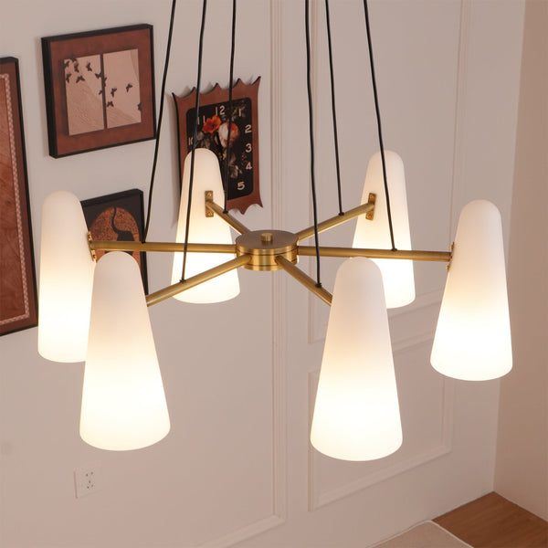 Artemis Chandelier Cone-Shaped