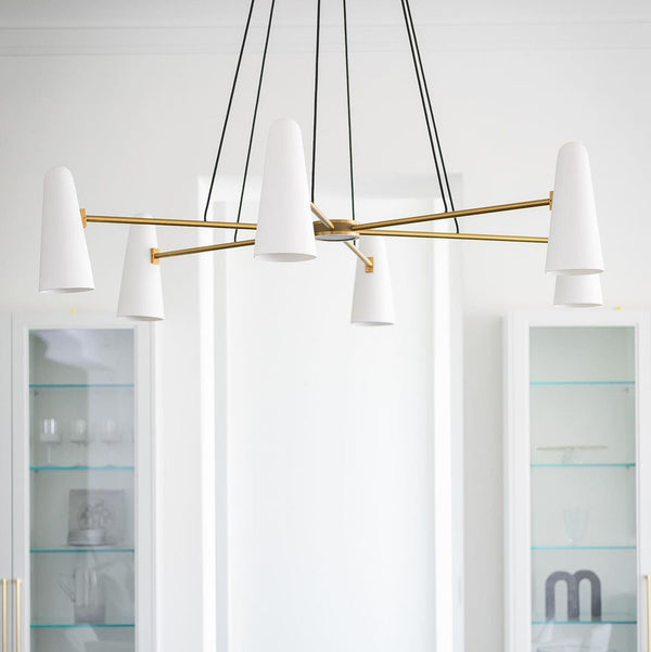 Artemis Chandelier Cone-Shaped