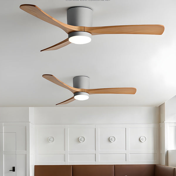 NielsenNordic Wooden 42'/48' Ceiling Fan Light