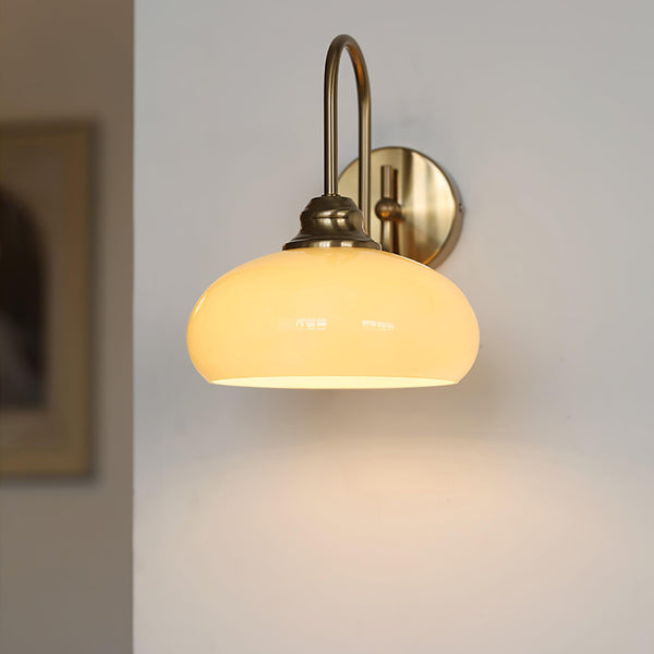 Valentina Glass Plug-in/ Hardwire Wall Lamp