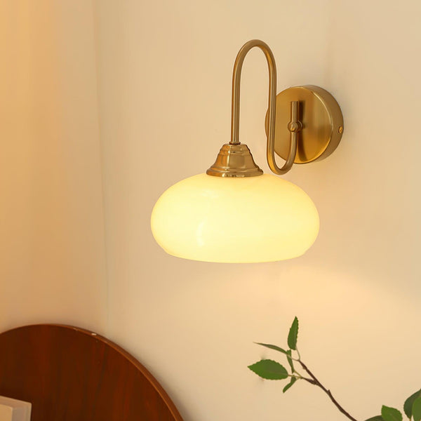 Valentina Glass Plug-in/ Hardwire Wall Lamp