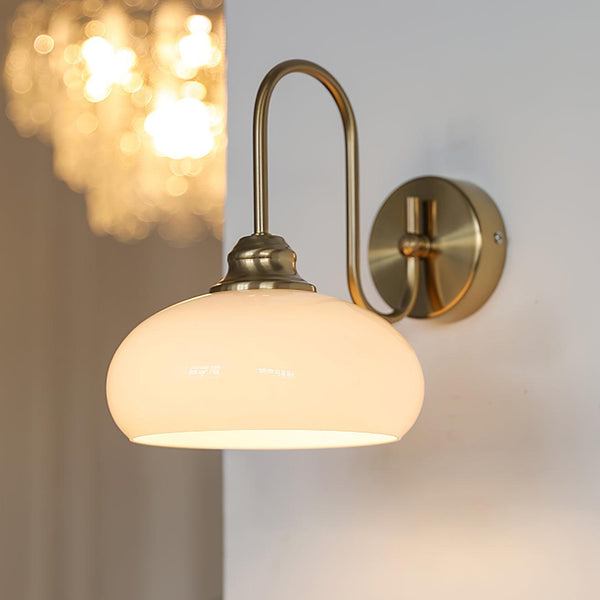 Valentina Glass Plug-in/ Hardwire Wall Lamp